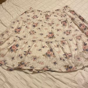 Women’s Floral Knee length skirt